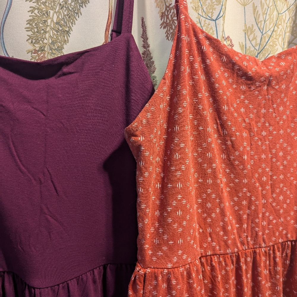 TWO Old Navy Stretchy Cotton Jumpsuits With Pockets! - Picture 2 of 8